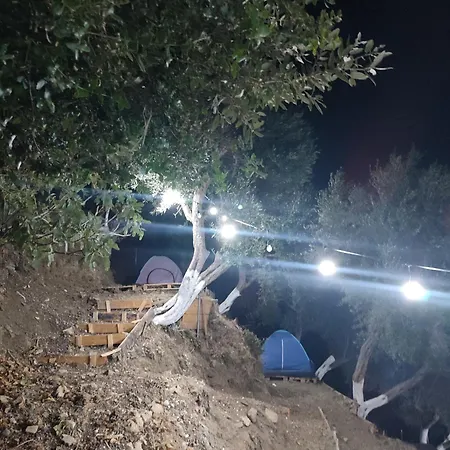 Campsite Blue In Borsh, Vlore *