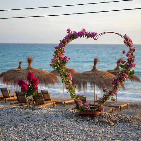 Campsite Blue In Borsh, Vlore