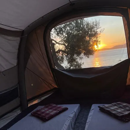 Camping Blue In Borsh, Vlore *